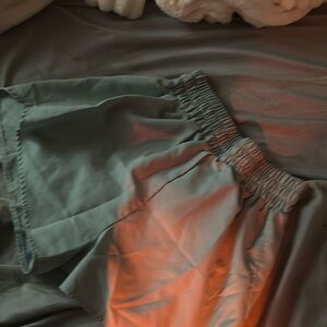 light green shorts so cute just to tight on me